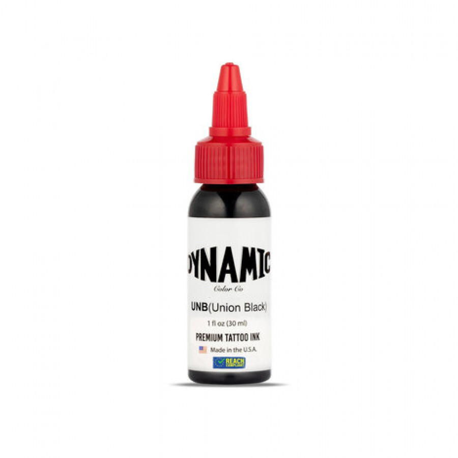 Тату краска Dynamic Colors Black Collection Color Set (4 пигмента + разбавитель) 30 мл